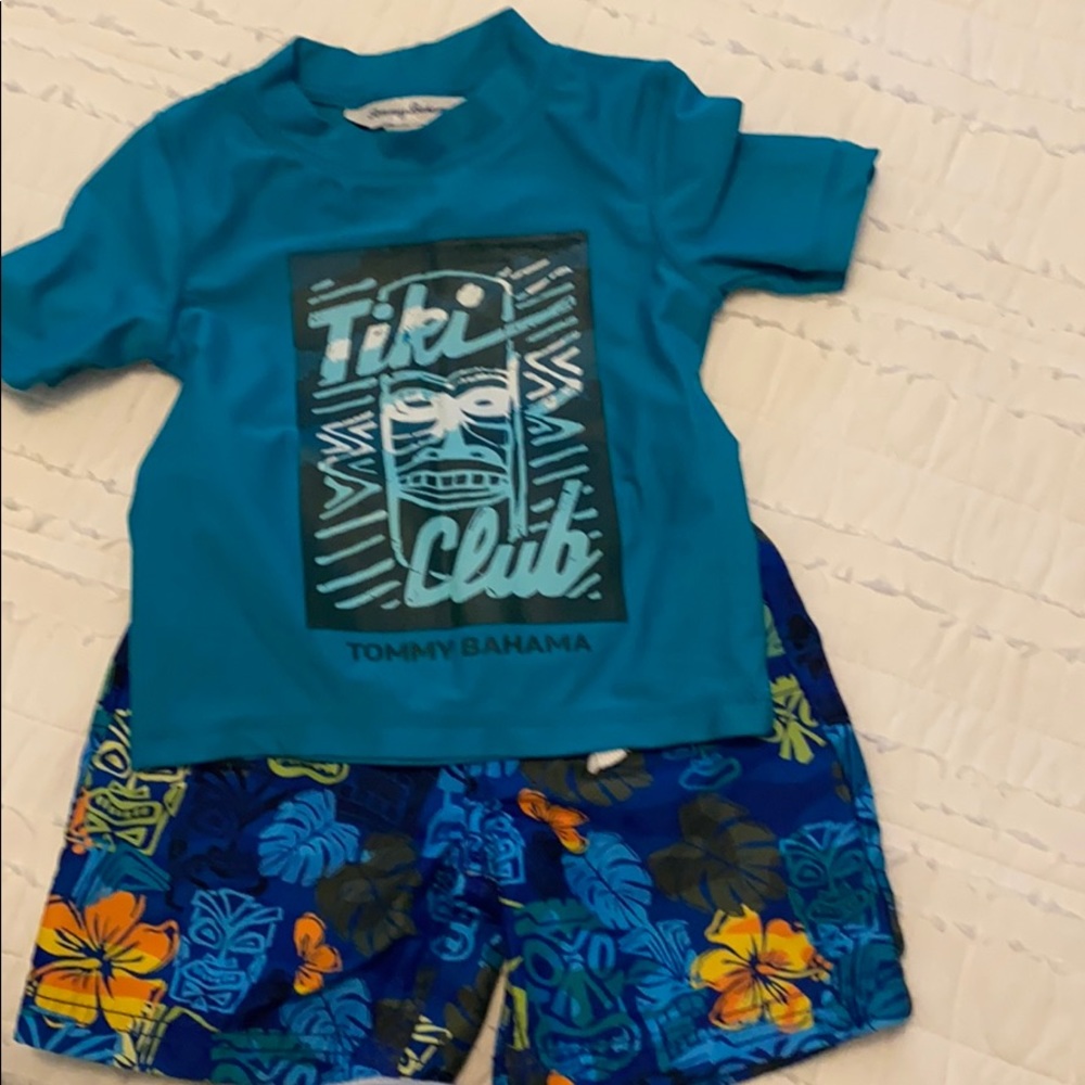 Tommy Bahama Tiki Swim Set 2T